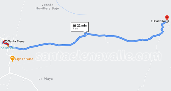 Ruta Santa Elena - El Castillo Valle